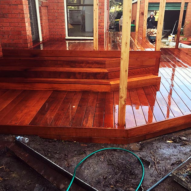 Decking In Montmorency Leda Built
